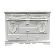 Flora 6 Drawers 52"L Dresser with Door