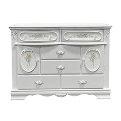 Flora 6 Drawers 52"L Dresser with Door