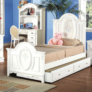 Cama adolescente de madera maciza Flora
