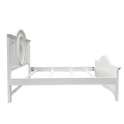 Cama adolescente de madera maciza Flora