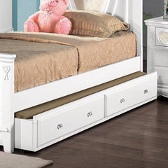 Flora Trundle (Twin) - White