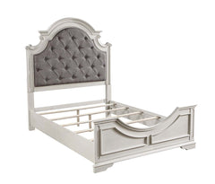 Cama Queen tapizada Florian