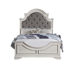 Cama Queen tapizada Florian