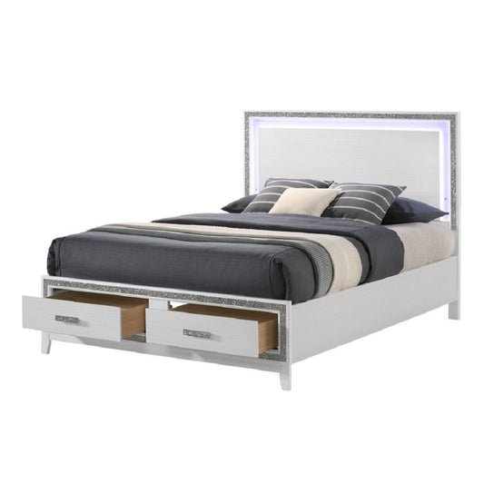 Haiden E King Bed with Storage