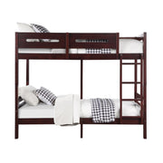 Litera de madera maciza para adolescentes Nissa (T/T)