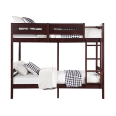 Litera de madera maciza para adolescentes Nissa (T/T)
