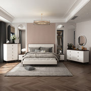 Cama tapizada Carena de 56" de alto