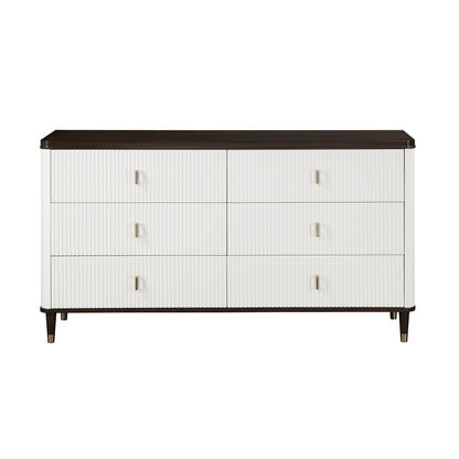 Carena Rectangular 6-Drawer Dresser with Jewelry Tray