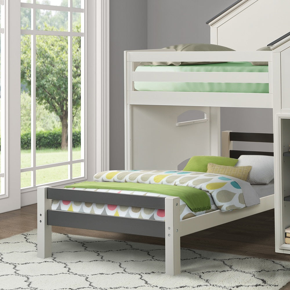 Cama individual de madera maciza para adolescentes Ratana