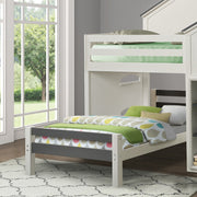 Cama individual de madera maciza para adolescentes Ratana