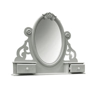 Espejo rectangular para joyería Flora de 120 cm de largo x 96 cm de alto