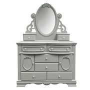 Flora 6 Drawers 52"L Dresser with Door