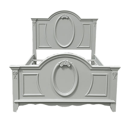 Cama adolescente de madera maciza Flora