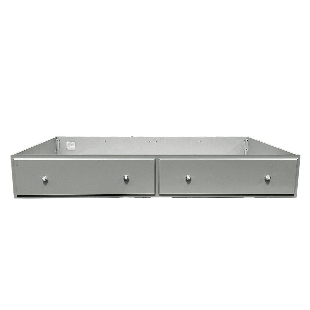 Flora Trundle (Twin) - Gray