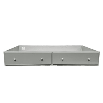 Flora Trundle (Twin) - Gray