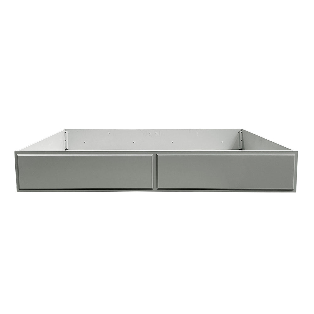 Flora Trundle (Twin) - Gray