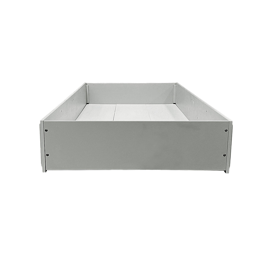 Flora Trundle (Twin) - Gray