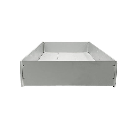 Flora Trundle (Twin) - Gray
