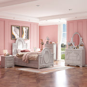 Flora Trundle (Twin) - Gray