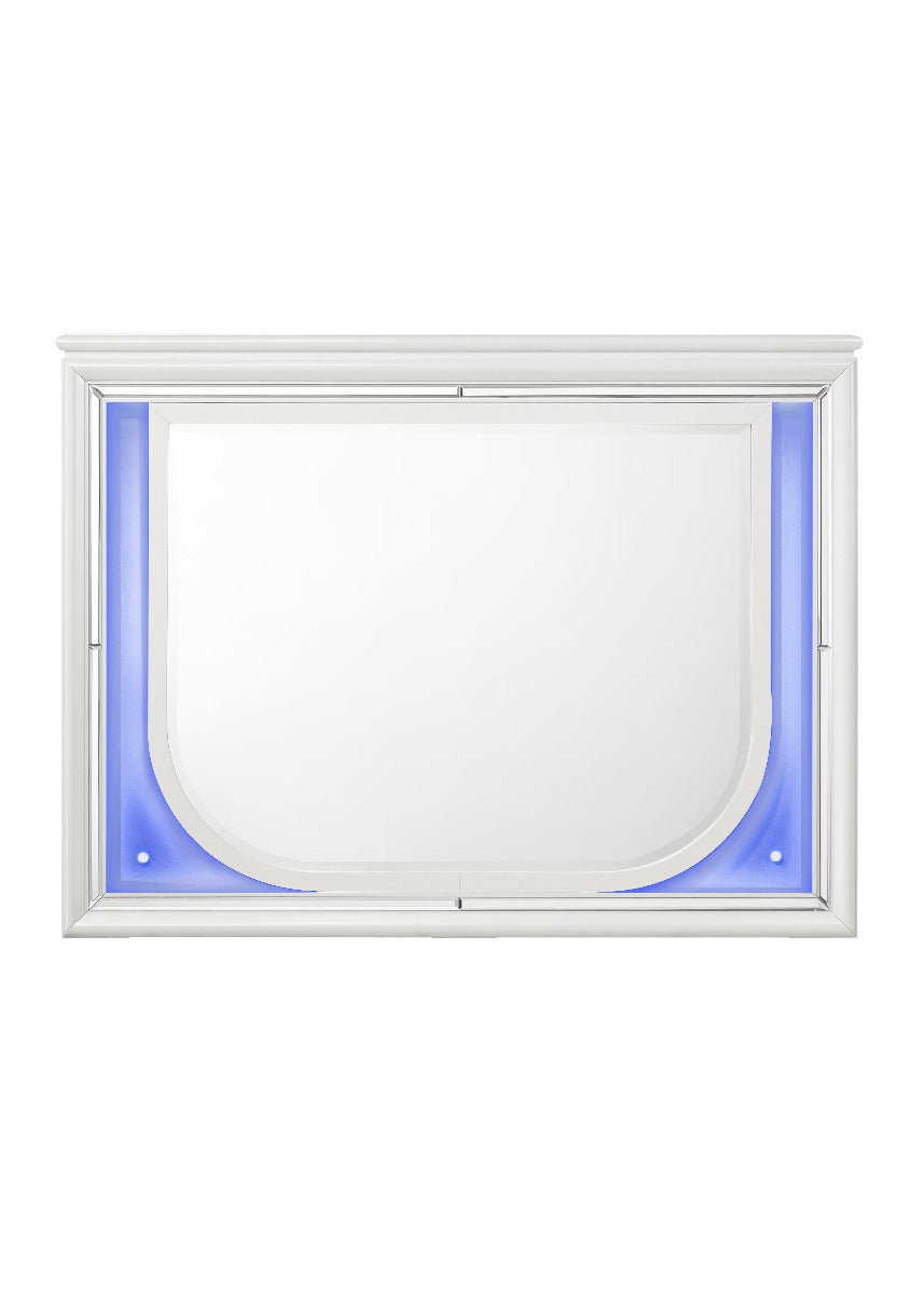 Tarian 47"L x 36"H Rectangular Mirror with LED
