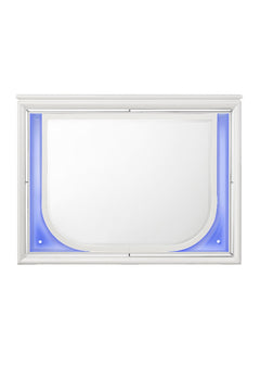 Espejo rectangular Tarian de 120 cm de largo x 91 cm de alto con LED