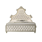 Cama tapizada Lucienne con LED