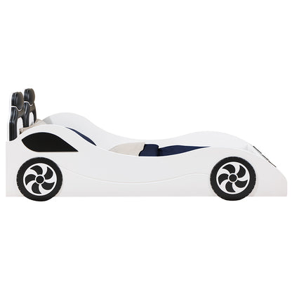 Colen Car Bed (Twin) - White