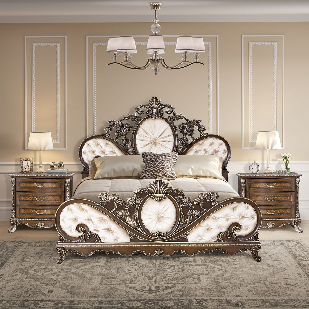 Cama tapizada Devany