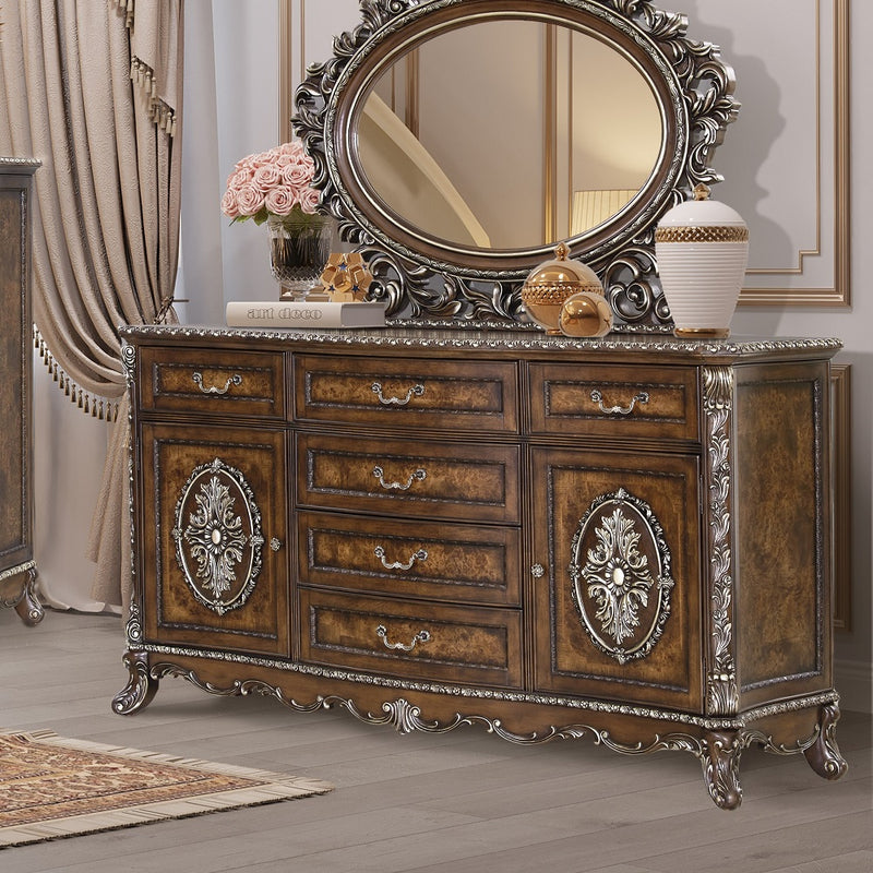Cómoda Devany de 6 cajones