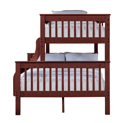 Marita Bunk Bed (T/F) - Cherry