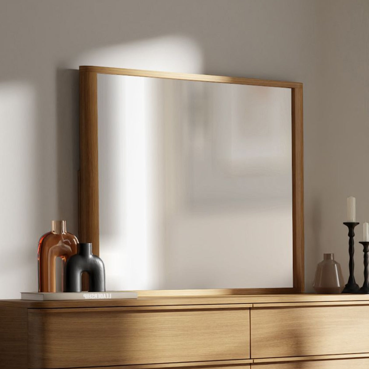 Zoey Mirror - Oak