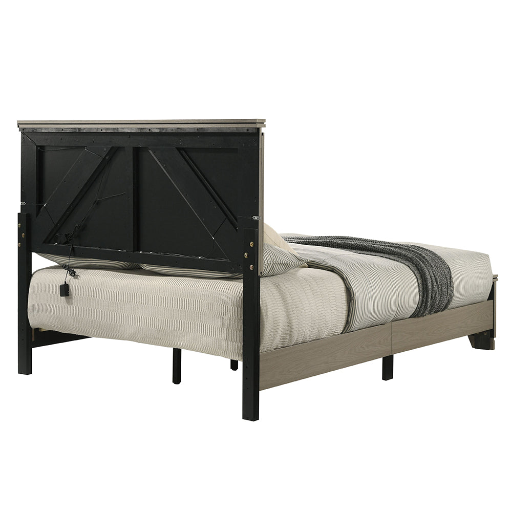 Joanna Queen Bed w/LED