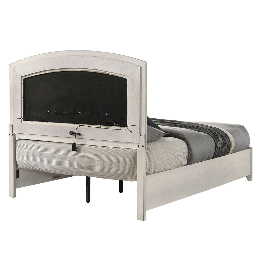 Ramondi Eastern King Bed w/Storage & LED