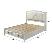 Ramondi Eastern King Bed w/Storage & LED