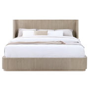 Leanna Queen Bed - Light Oak