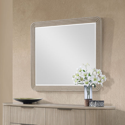 Leanna Mirror - Light Oak