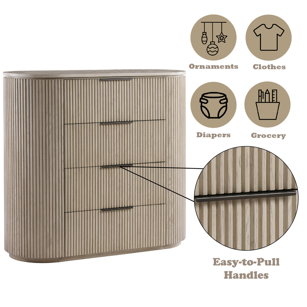 Leanna Chest - Light Oak