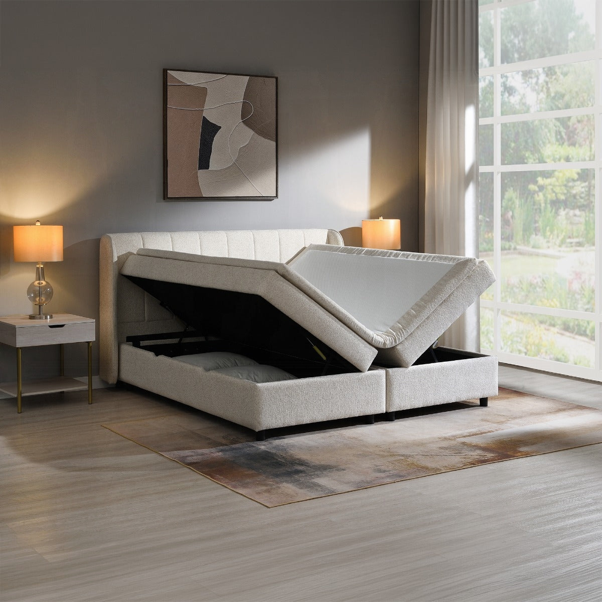 Adonia Eastern King Bed w/Storage