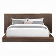 Leanna Queen Bed - Brown Oak