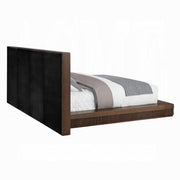 Leanna Queen Bed - Brown Oak