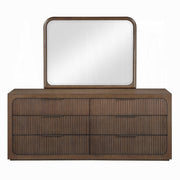 Leanna Mirror - Brown Oak