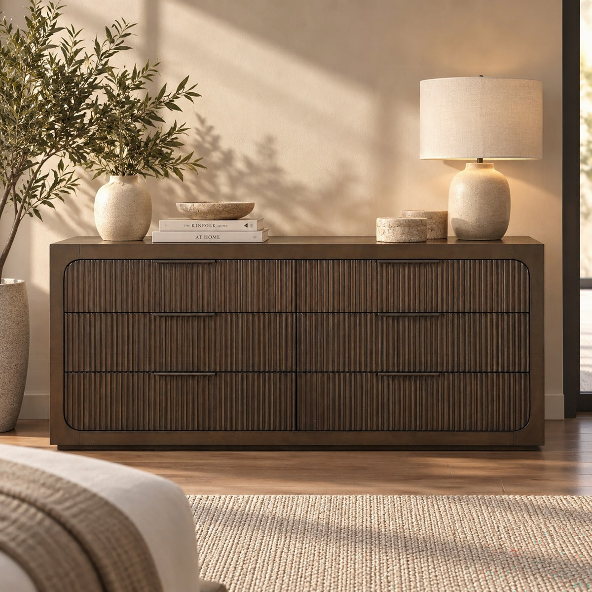 Leanna Dresser w/Wood Top