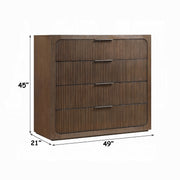Leanna Chest - Brown Oak