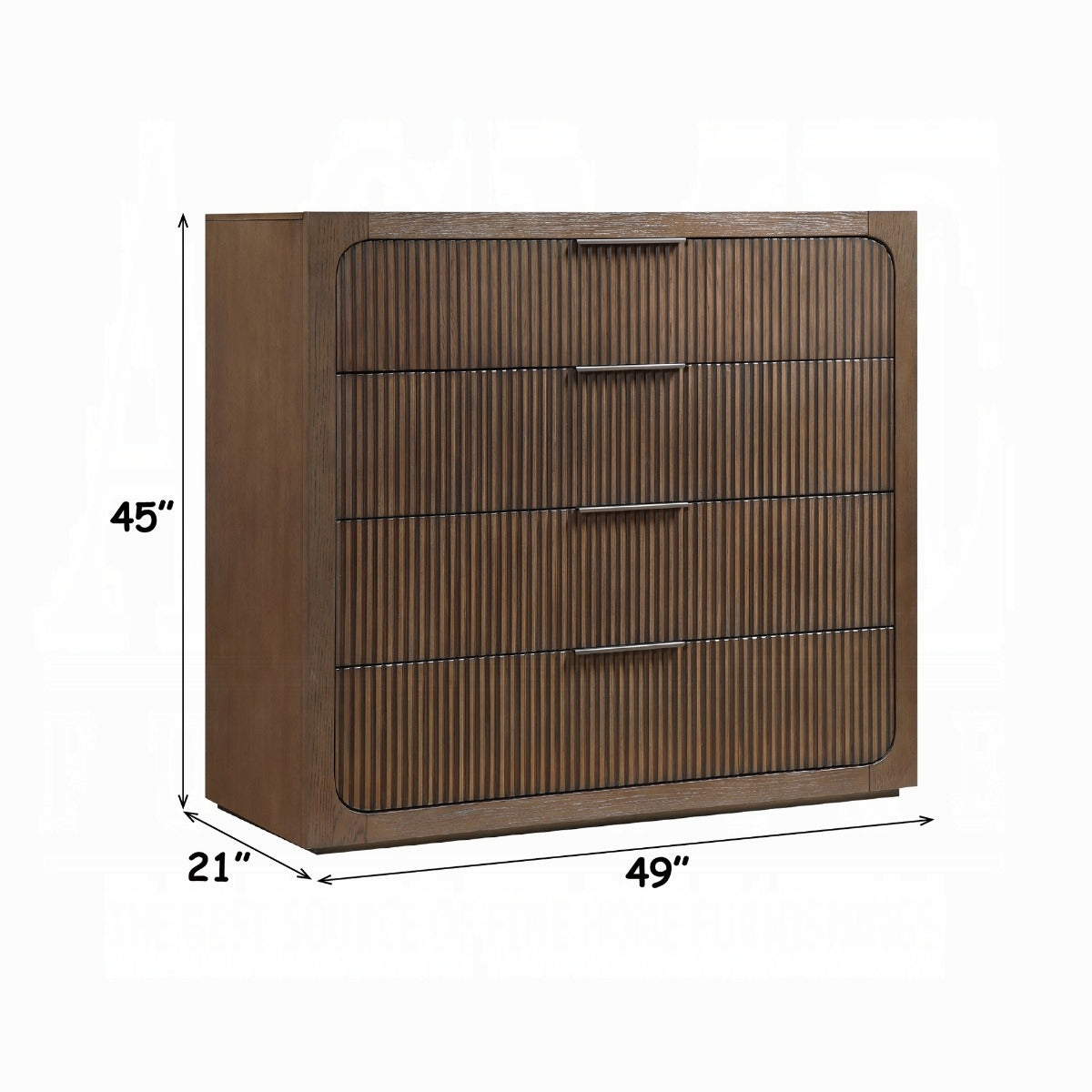 Leanna Chest - Brown Oak