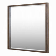 Zoey Mirror - Brown Oak