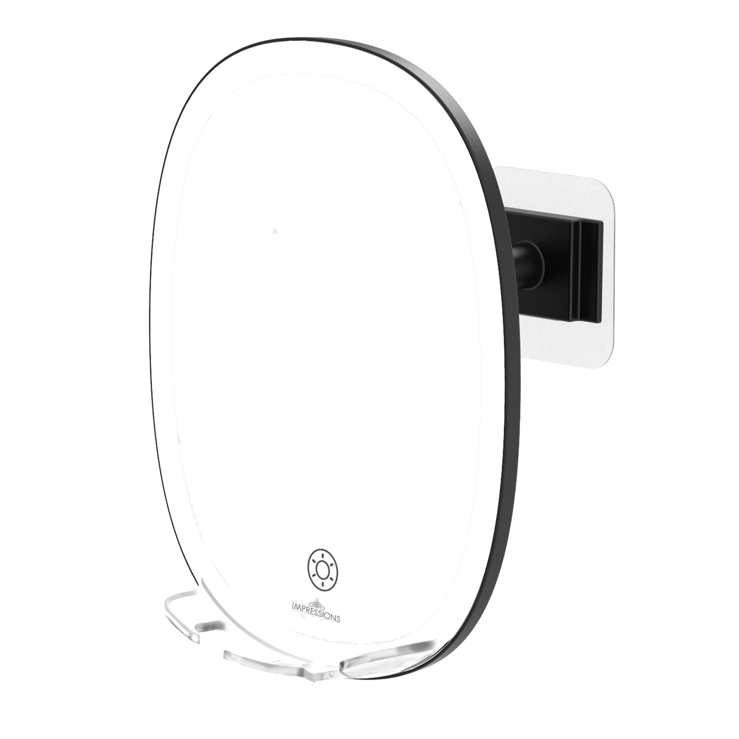 Scaped Tri-Tone LED Fogless Shaving Mirror