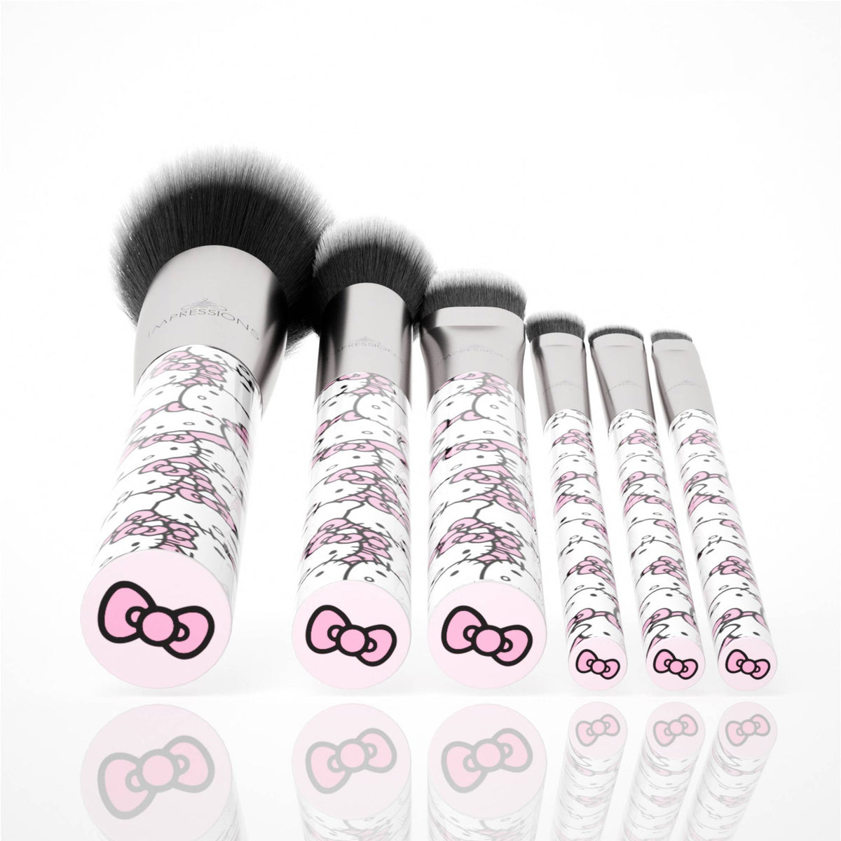 Hello Kitty® "All Over Print" 6-PC BRUSH SET