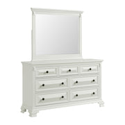 Bridgestone Queen Bed with Mirrored Dresser 3PC Bedroom Set