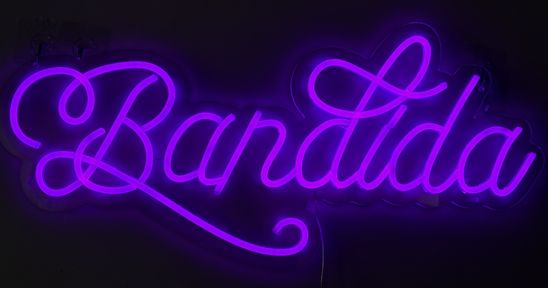 Bandida LED Neon on Acrylic