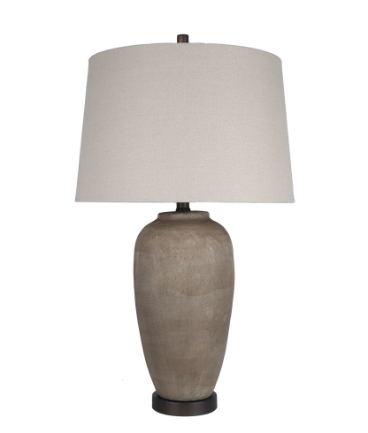 Earthen Elegance Ceramic & Metal Table Lamp (Case Pack 2)